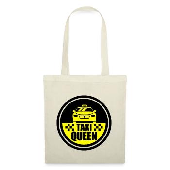Taxi Königin - Taxi Queen - Stoffbeutel - Natur - Vorne