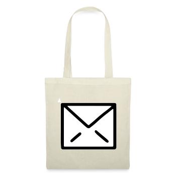 Letter letter symbol letter icon envelope message - Tote Bag - nature - Front
