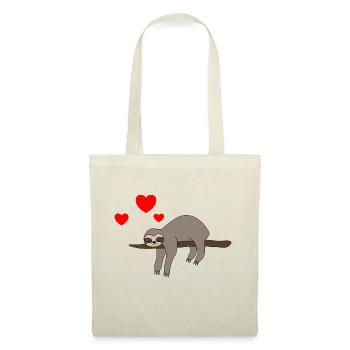 Sloth Valentine's Day 2 - Tote Bag - nature - Front