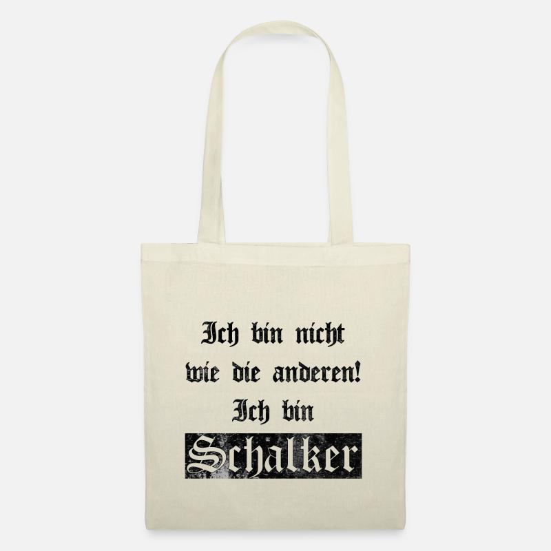 Ich bin Schalker Gelsenkirchen Geschenkidee - Stoffbeutel - Natur