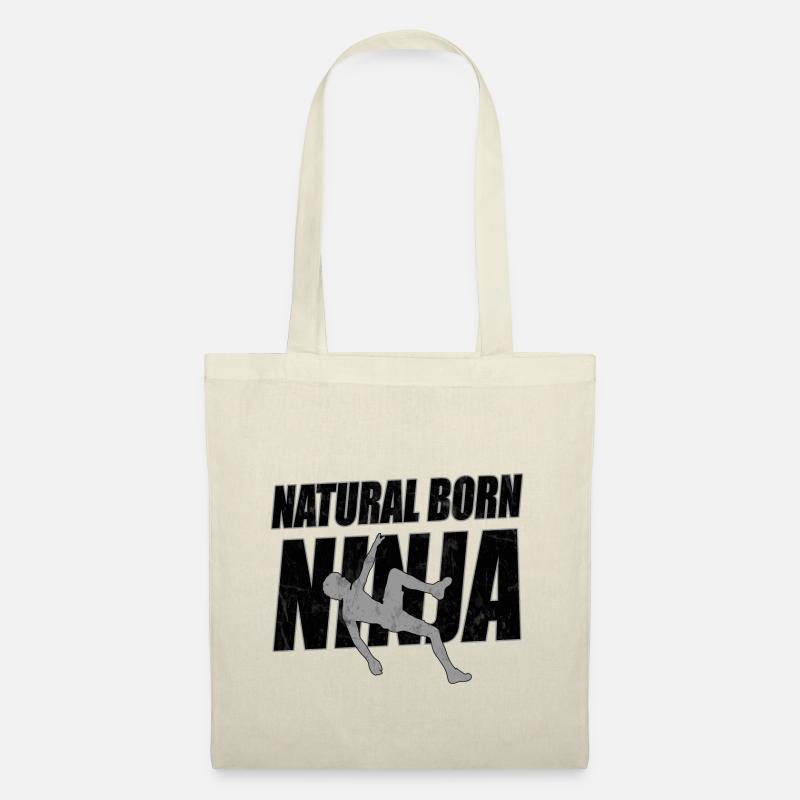 Natural Born Ninja - Stoffbeutel - Natur