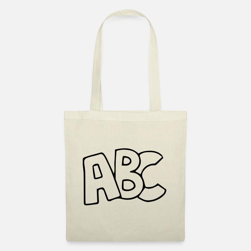 ABC Schulanfang Erstklässler - Stoffbeutel - Natur