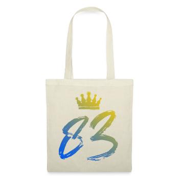 83 Couronne numérique - Sac en tissu - nature - Devant