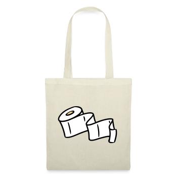 Toilet paper papier papier toilette - Sac en tissu - nature - Devant