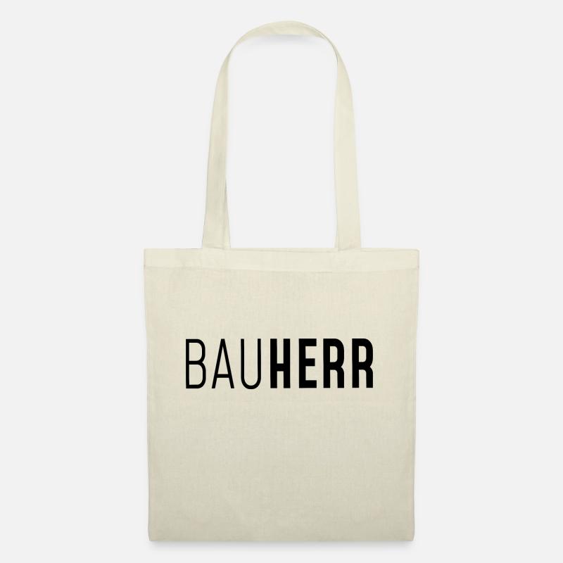 Bauherr - Stoffbeutel - Natur