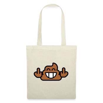 Emoji Poop Stinkfingers 3c - Tote Bag - nature - Front
