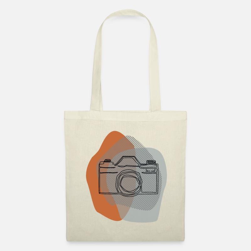 Creativ [Orange] - Stoffbeutel - Natur