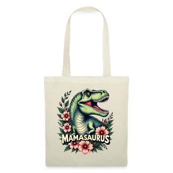 MAMASAURUS Funny Dino Shirt Maman Cadeau T-Rex - Sac en tissu - nature - Devant