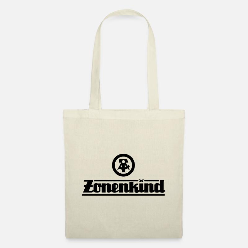 Zonenkind mit DDR Logo - Stoffbeutel - Natur