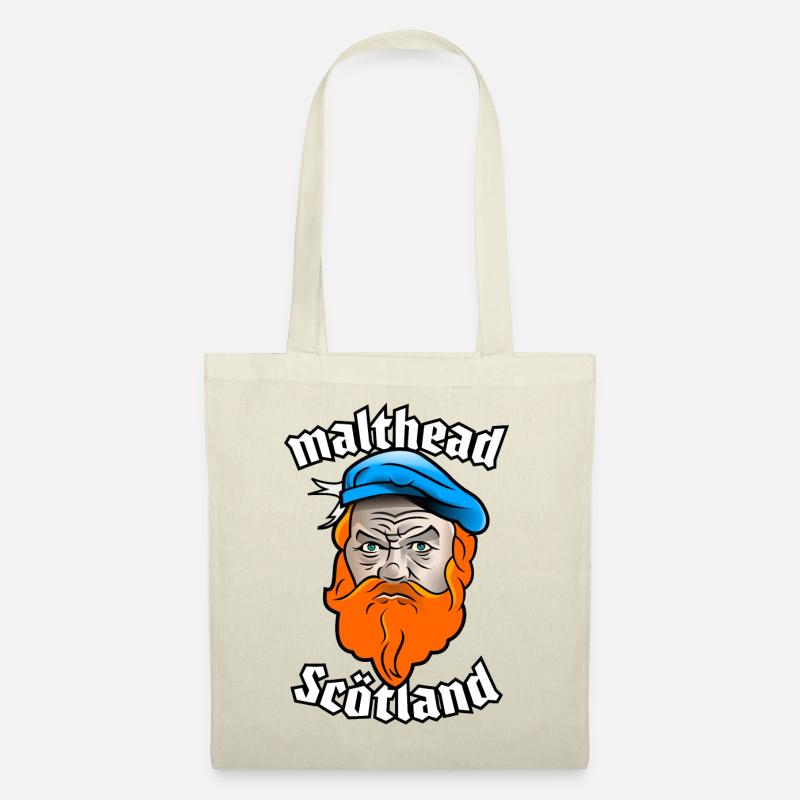 Malthead Scötland - Stoffbeutel - Natur