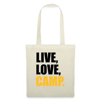 camping - Stoffbeutel - Natur - Vorne