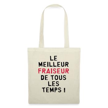 Ouvrier / Usine / Tourneur / Fraiseur / Industrie - Sac en tissu - nature - Devant