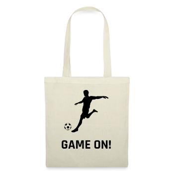 Game on - Stoffbeutel - Natur - Vorne