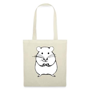 Hamster cute animal rodent animals pet vector 8 - Tote Bag - nature - Front
