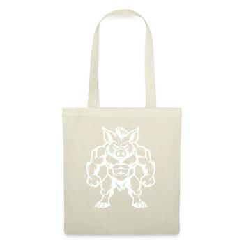 Bande dessinée Sanglier - Sac en tissu - nature - Devant