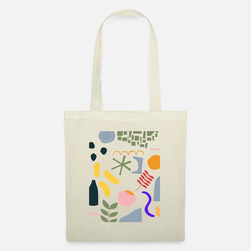 wild und bunt - Stoffbeutel - Natur