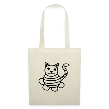Cat Children's Drawing - Tote Bag - nature - Front