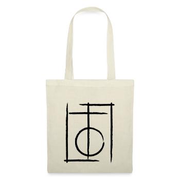 lignes - Sac en tissu - nature - Devant
