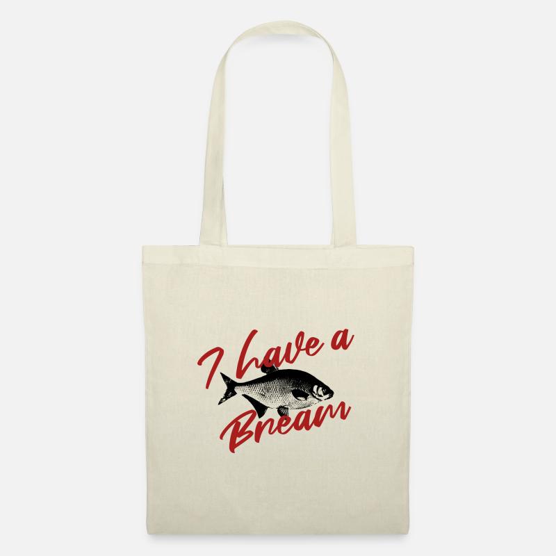 Brasse Brachse Blei I have a Bream - Stoffbeutel - Natur