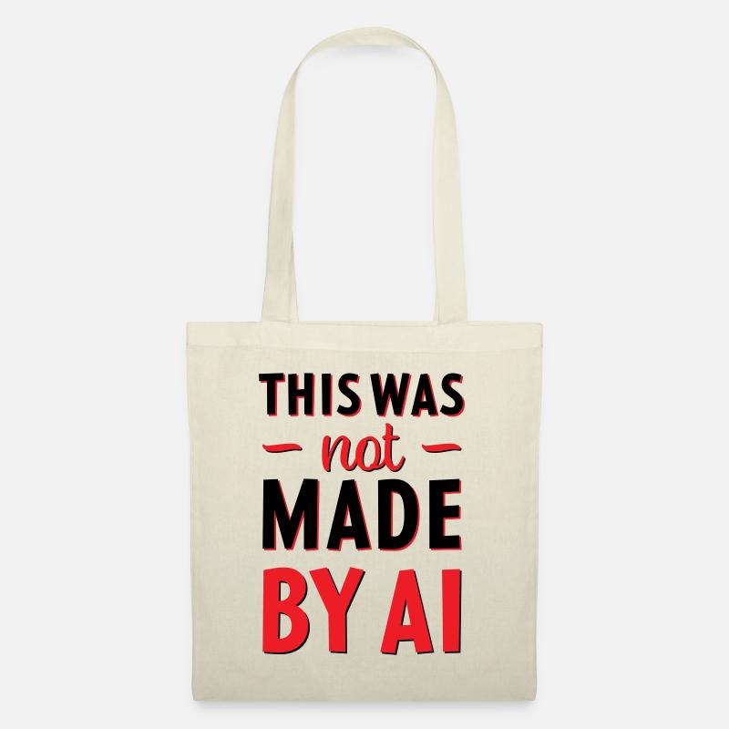 This was not made by AI - Tote Bag - nature