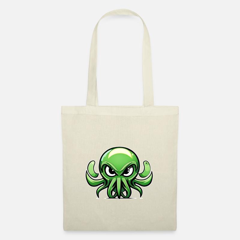 Grumpy Cthulhu Baby - Stoffbeutel - Natur