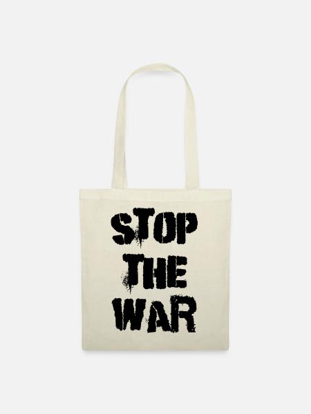 stop the war - Stoffbeutel - Natur