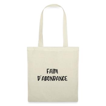 faim d'abondance - Sac en tissu - nature - Devant