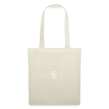 Paragraph Coeur Battement EKG Cadeau Heartbeat - Sac en tissu - nature - Devant
