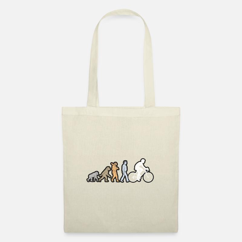 Evolution Bike White Grunge - Tote Bag - nature