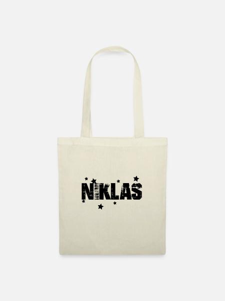Niklas - Stoffbeutel - Natur