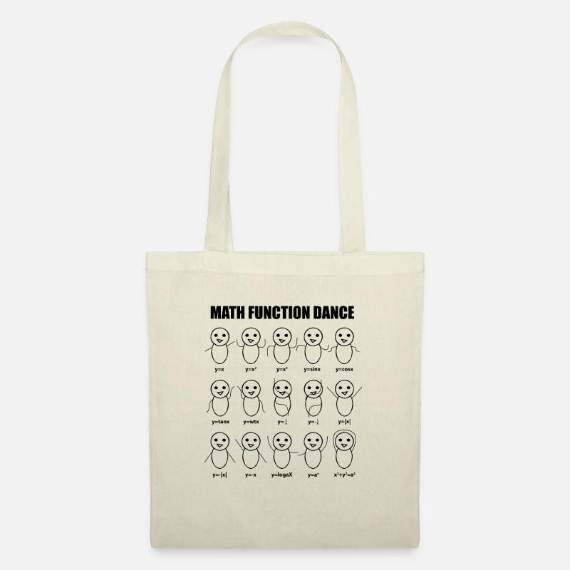 Math Function Dance - Sac en tissu - nature