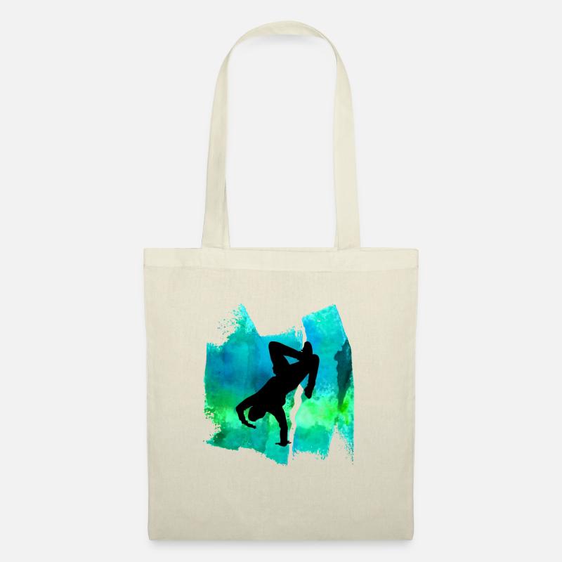 Breakdancer Breakdance Tanzen T Shirt - Stoffbeutel - Natur