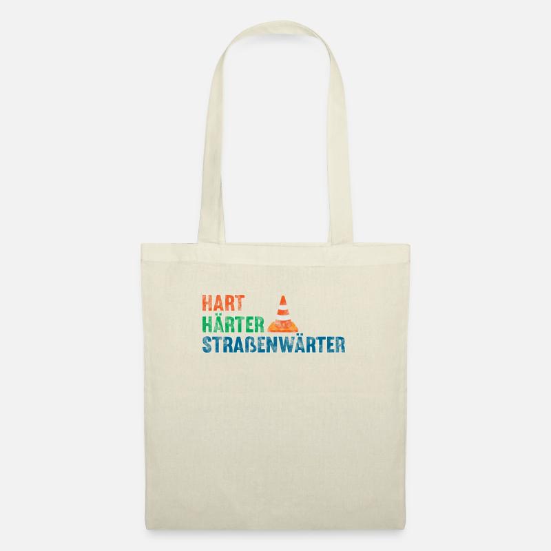 Hart Härter Straßenwärter - Stoffbeutel - Natur