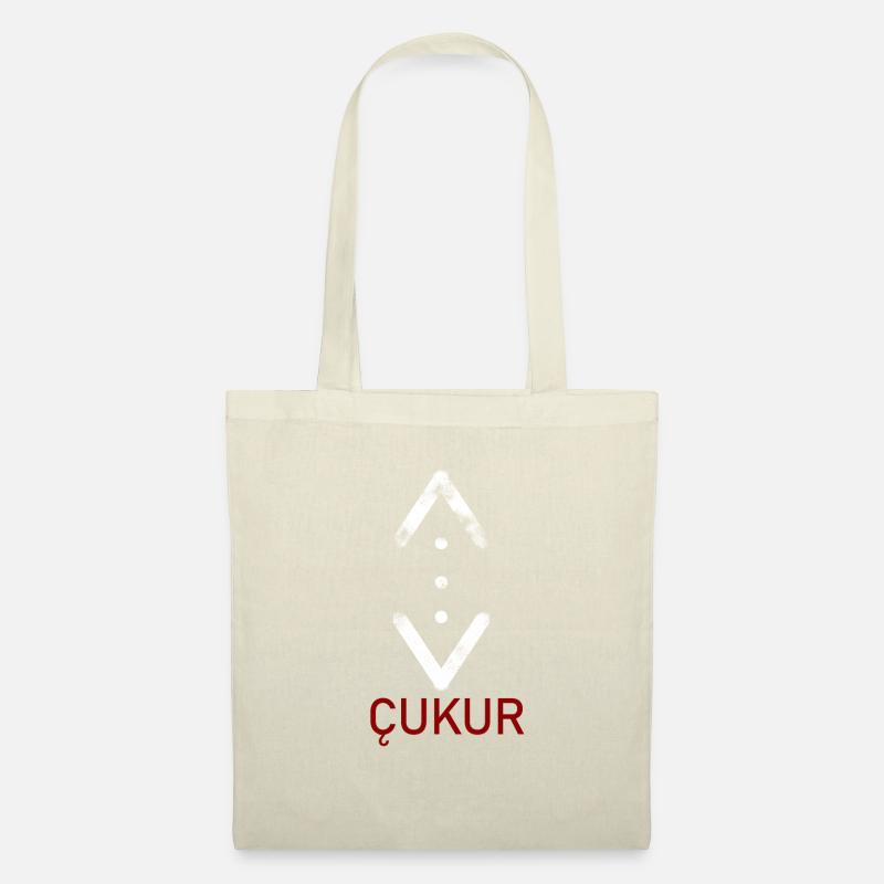 Cukur mit schrift - Stoffbeutel - Natur