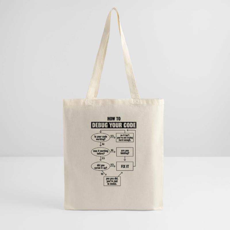 Programming Code Coding Funny Debug Gift Tote Bag