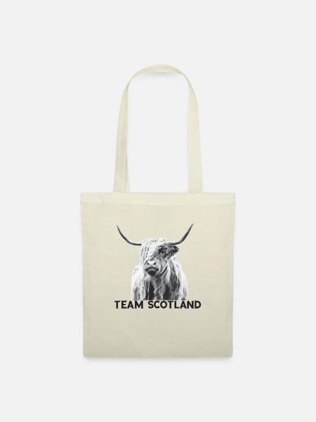 I love Scotland - Stoffbeutel - Natur