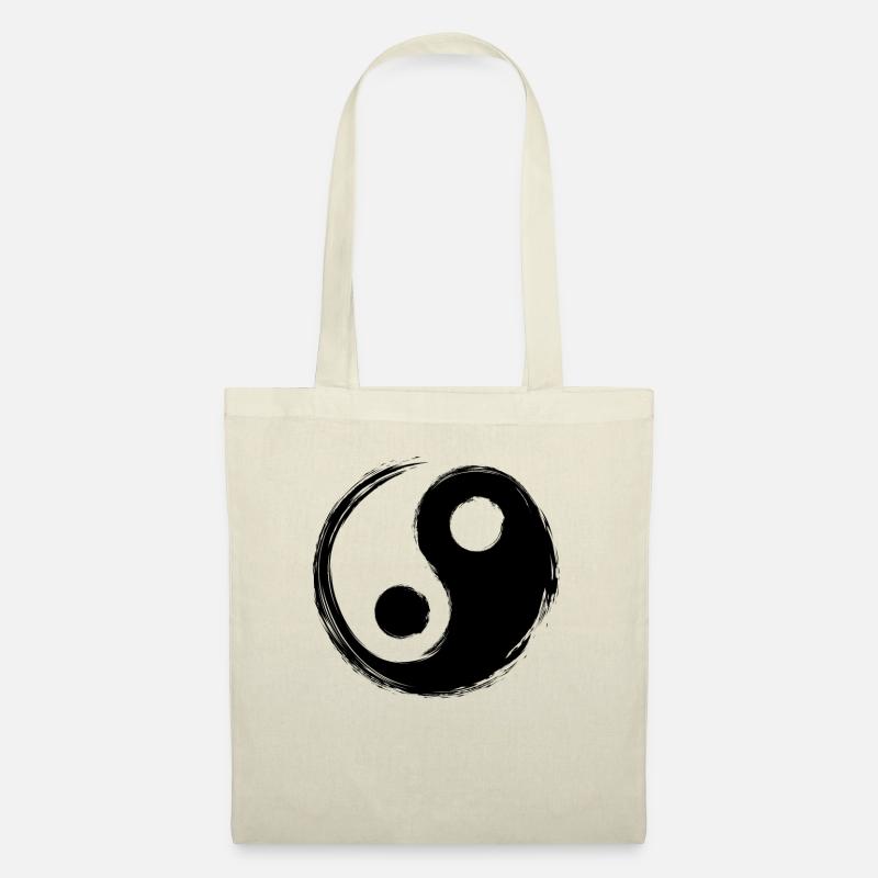 Yin-Yang - Stoffbeutel - Natur