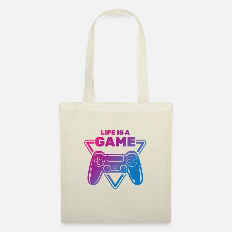Gaming - Stoffbeutel - Natur