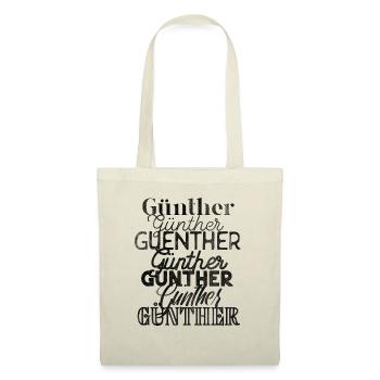 GÜNTHER - Sac en tissu - nature - Devant