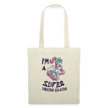 I'm a super unicorn skater - Sac en tissu - nature - Devant