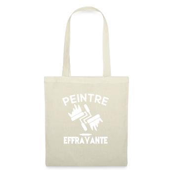 Cadeau femme Peintre effrayante - Sac en tissu - nature - Devant