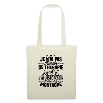 Cadeau J'ai juste besoin d'aller à la montagne - Sac en tissu - nature - Devant