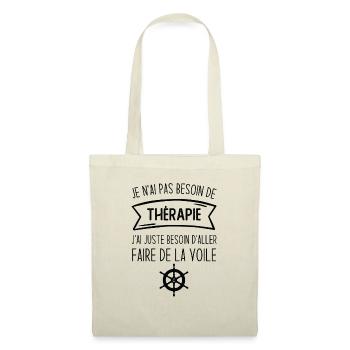 J'ai juste besoin d'aller faire de la voile - Sac en tissu - nature - Devant