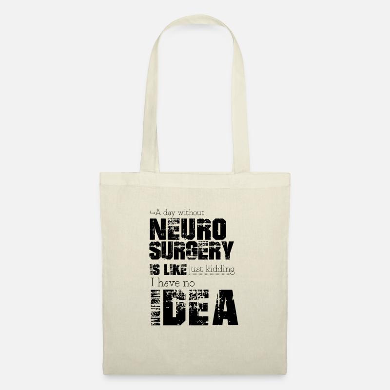 Neurochirurgia - Borsa di stoffa - natura