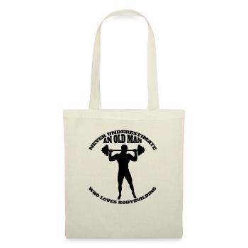Fitness Athlete Strength Training Muscle Bodybuilder - Tote Bag - nature - Front