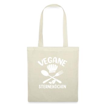 Vegane Sterneköchin - Stoffbeutel - Natur - Vorne