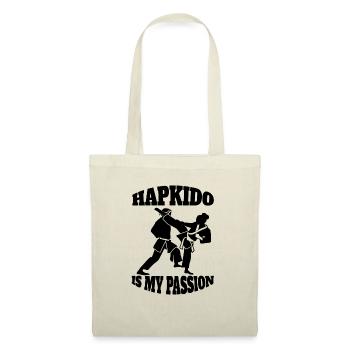 Hapkido Judo Aikido Kampfkunst Karate Kampfsport - Stoffbeutel - Natur - Vorne