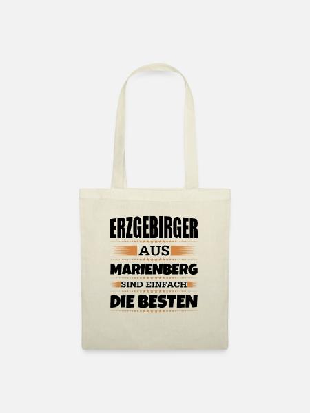 Erzgebirger aus Marienberg - Stoffbeutel - Natur