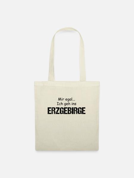 Erzgebirge mir egal - Stoffbeutel - Natur