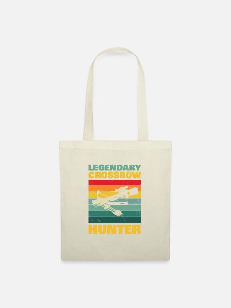 Legendärer Armbrustjäger Für Armbrustfans - Stoffbeutel - Natur